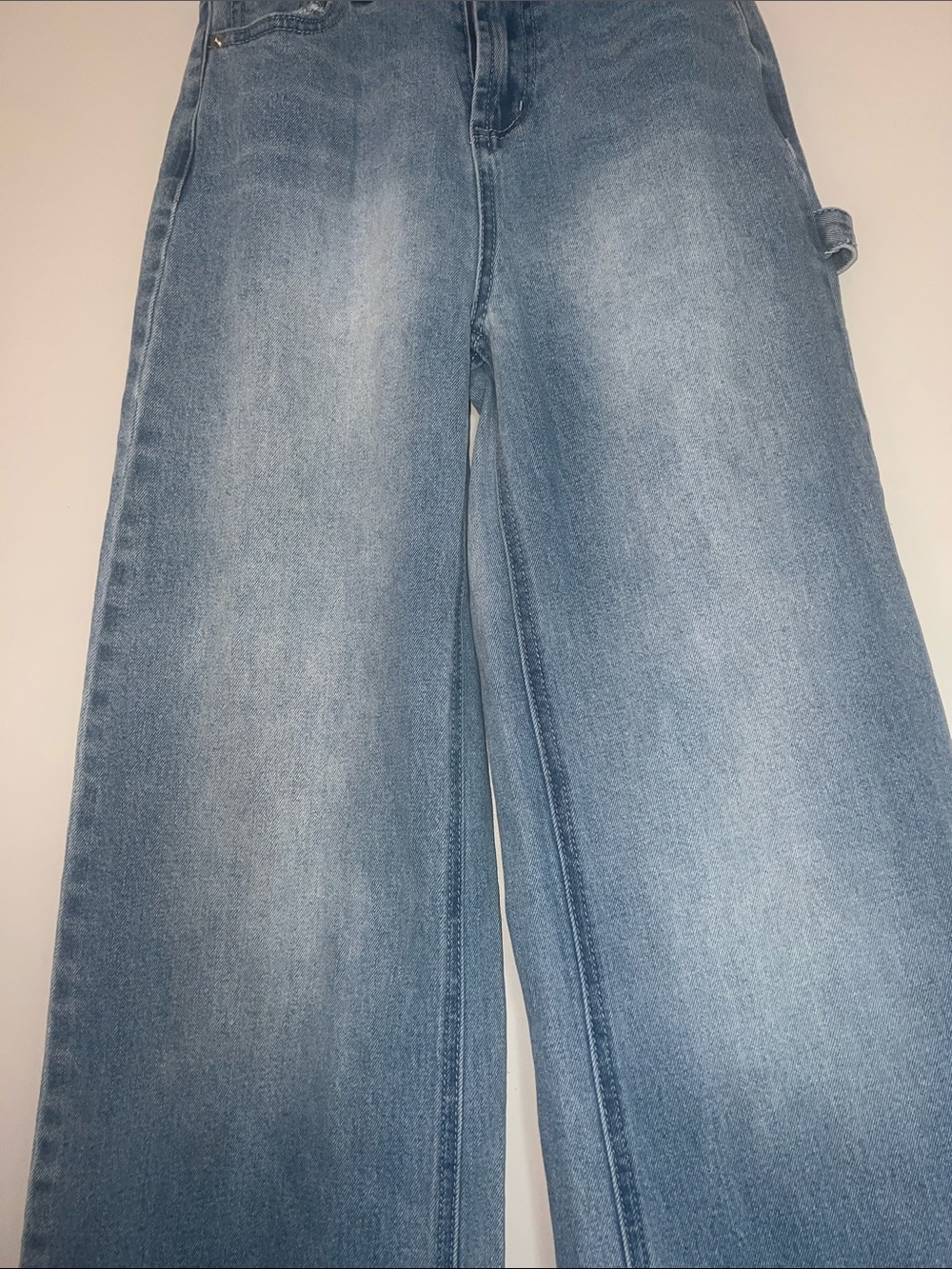 Juicy Couture Light Blue Wide-Leg Jeans - Picture 4 of 15